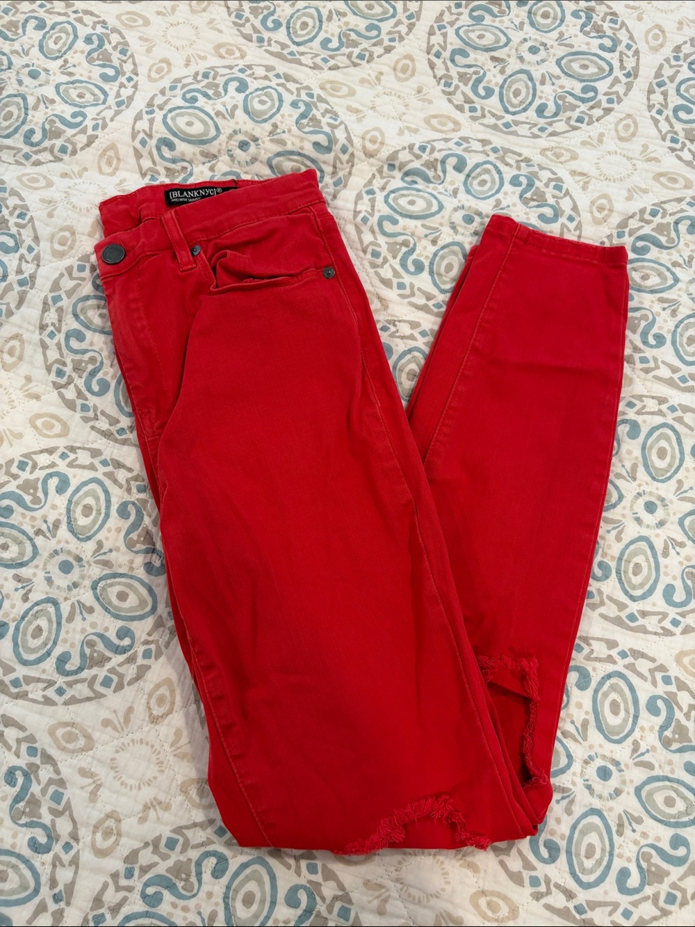 Blank mid-rise skinny jeans size 29